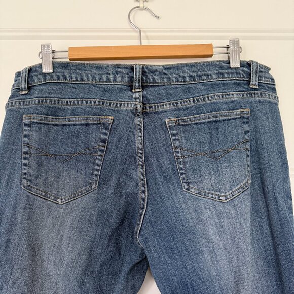 Joe Fresh Jeans - Wide Leg Medium Wash - Size 10 - Picture 4 of 16
